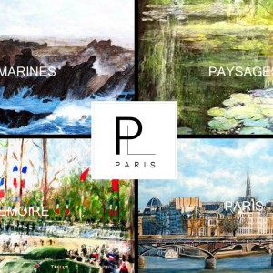 B2B - Promote a French artist by selling his paintings to enterprises